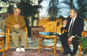 With a Kyrghiz panel paying a visit to Gülen in 1998