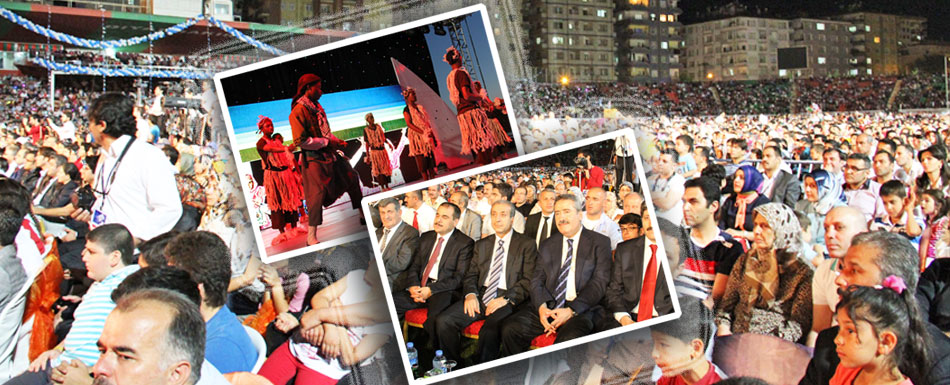 Diyarbakır dünya çocuklarının şarkı ve türküleriyle coştu