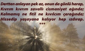 Dertten Anlayan Pek Az