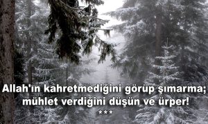 allahin kahretmedigini