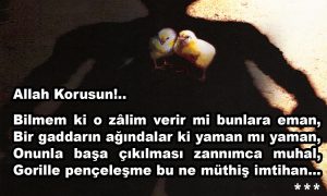 bilmemki o zalim