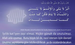 iyilik katiyyen zayi
